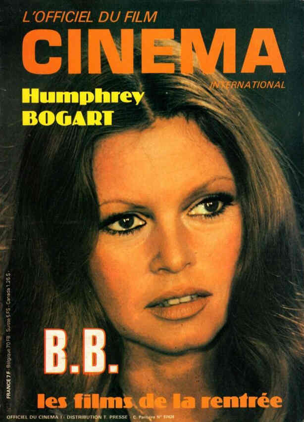 OFFICIEL DU FILM CINEMA INTERNATIONAL magazine side cover Issue 7   1976
