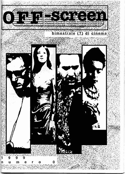 OFF-SCREEN magazine side cover  1999