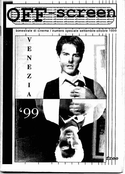 OFF-SCREEN magazine side cover Issue 2  2000