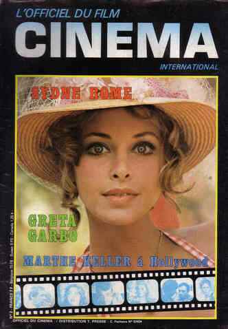 OFFICIEL DU FILM CINEMA INTERNATIONAL magazine side cover Issue 2  1976