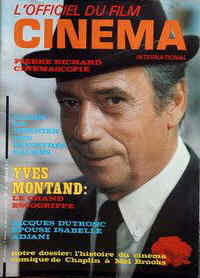 OFFICIEL DU FILM CINEMA INTERNATIONAL magazine side cover Issue 10  1976