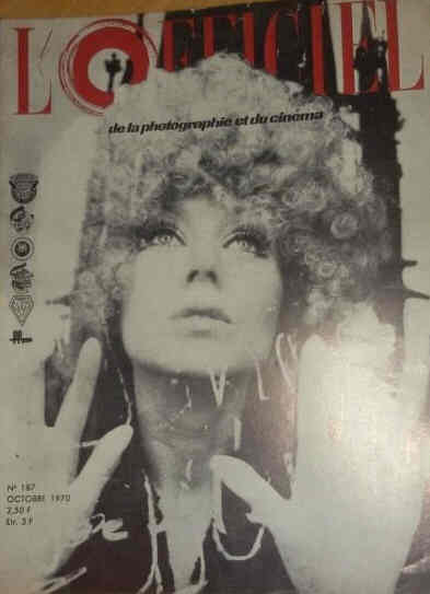 OFFICIEL magazine side cover Issue 187  October 1970