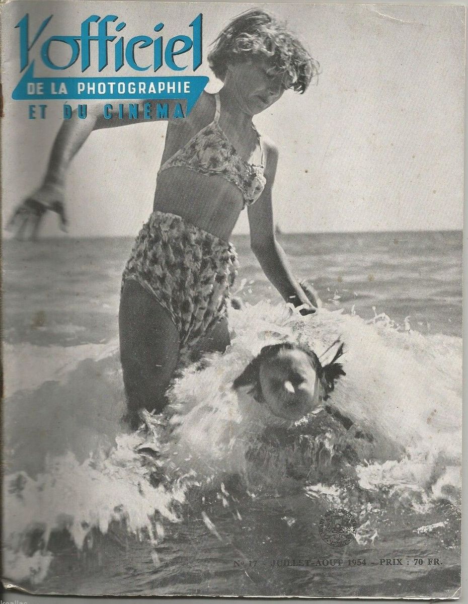 OFFICIEL magazine side cover Issue 17 July/August 1954