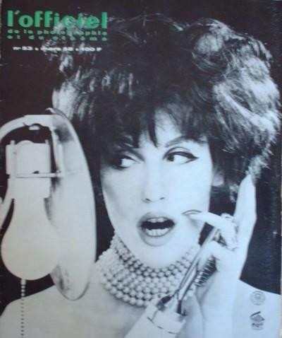 OFFICIEL magazine side cover Issue 53 March 1958