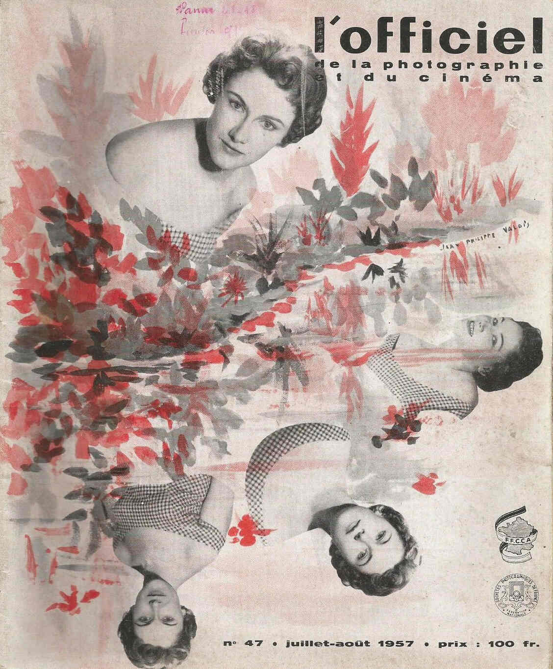 OFFICIEL magazine side cover Issue 47 July/August 1957