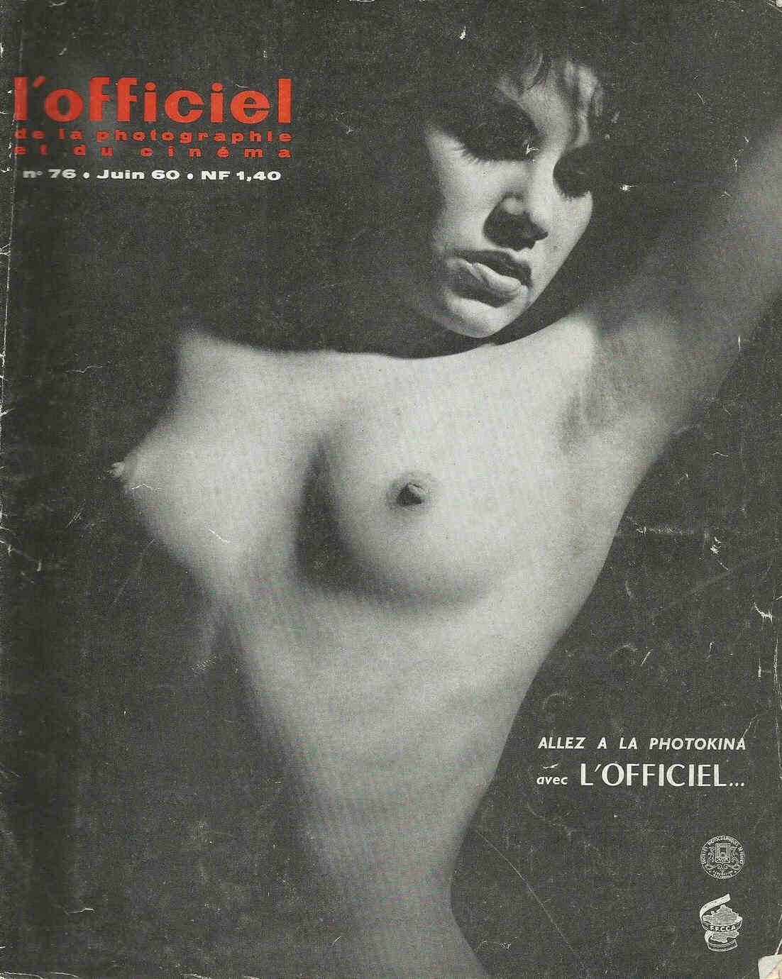 OFFICIEL magazine side cover Issue 76 June 1960