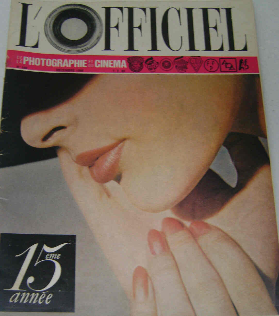 OFFICIEL magazine side cover Issue 148 December 1966
