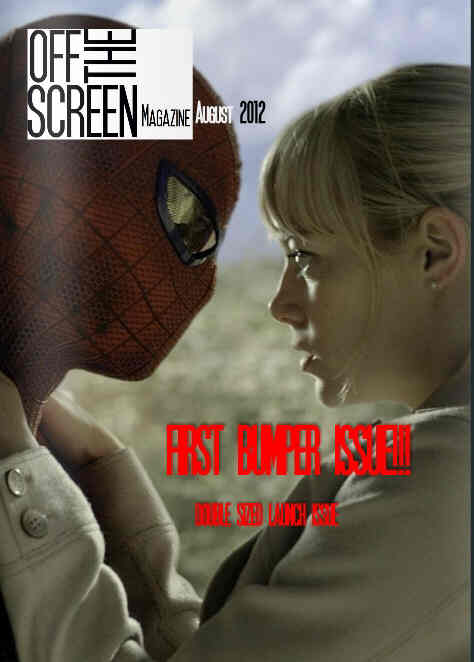 OFF THE SCREEN MAGAZINE magazine side cover August 2012