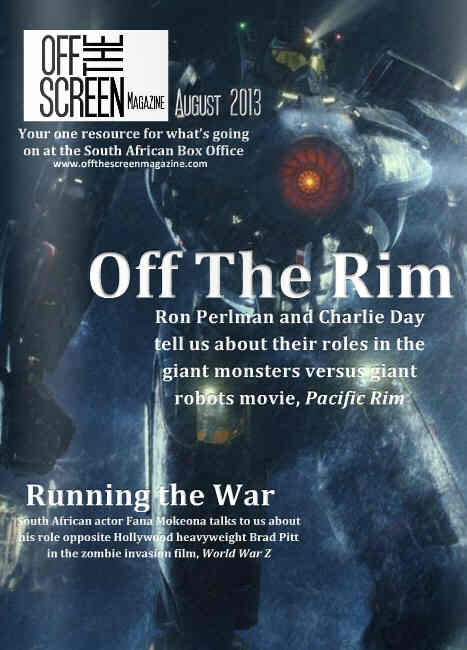 OFF THE SCREEN MAGAZINE magazine side cover August 2013