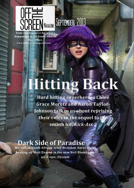 OFF THE SCREEN MAGAZINE magazine side cover September 2013