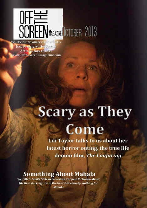 OFF THE SCREEN MAGAZINE magazine side cover October 2013