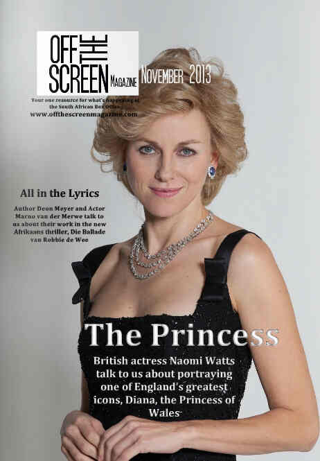 OFF THE SCREEN MAGAZINE magazine side cover November 2013