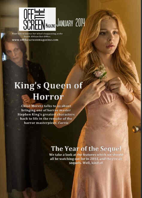 OFF THE SCREEN MAGAZINE magazine side cover January 2014