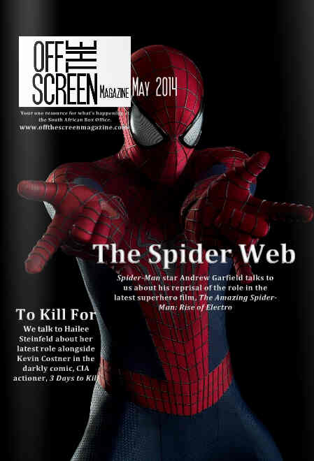 OFF THE SCREEN MAGAZINE magazine side cover May 2014