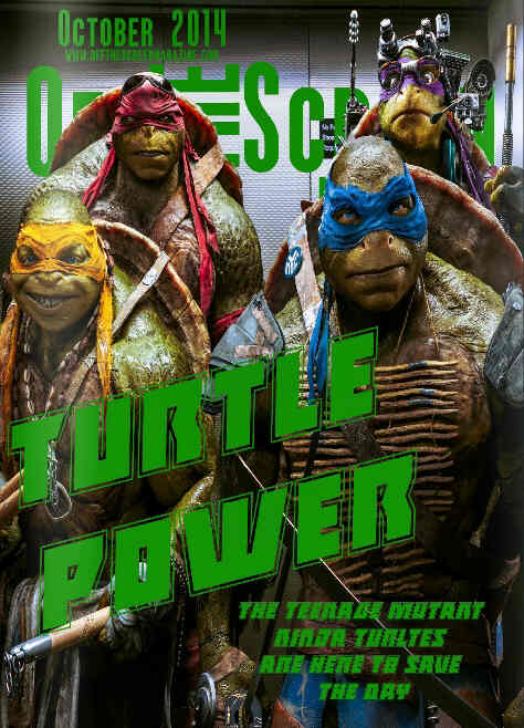 OFF THE SCREEN MAGAZINE magazine side cover October 2014