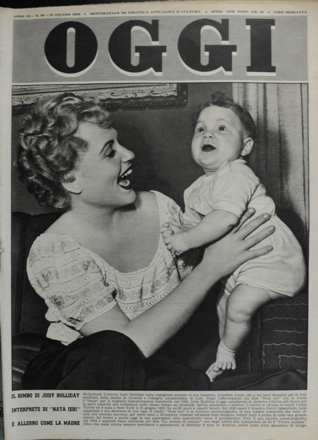 OGGI magazine side cover Issue 24 11 June 1953