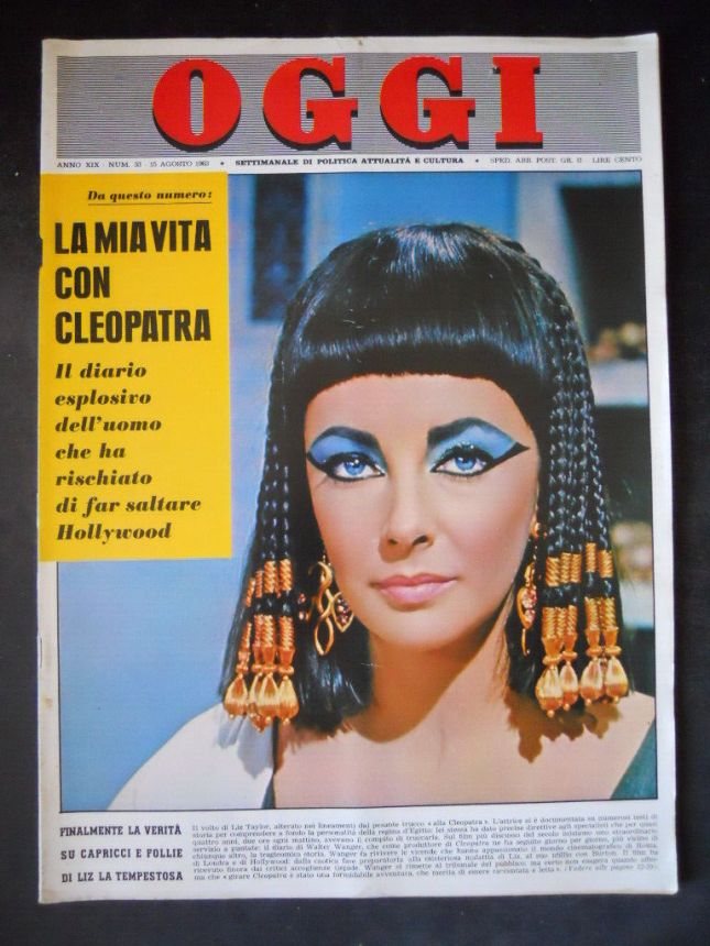 OGGI magazine side cover Issue 33 15 August 1963