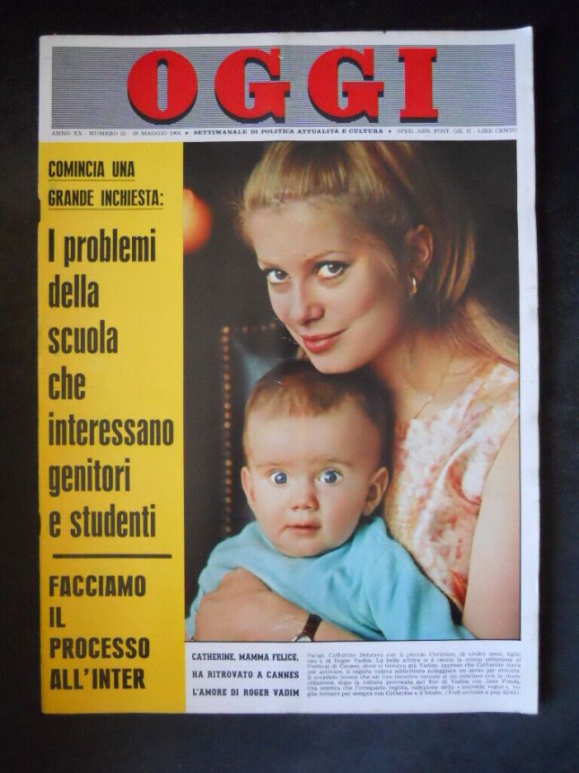 OGGI magazine side cover Issue 22 28 May 1964