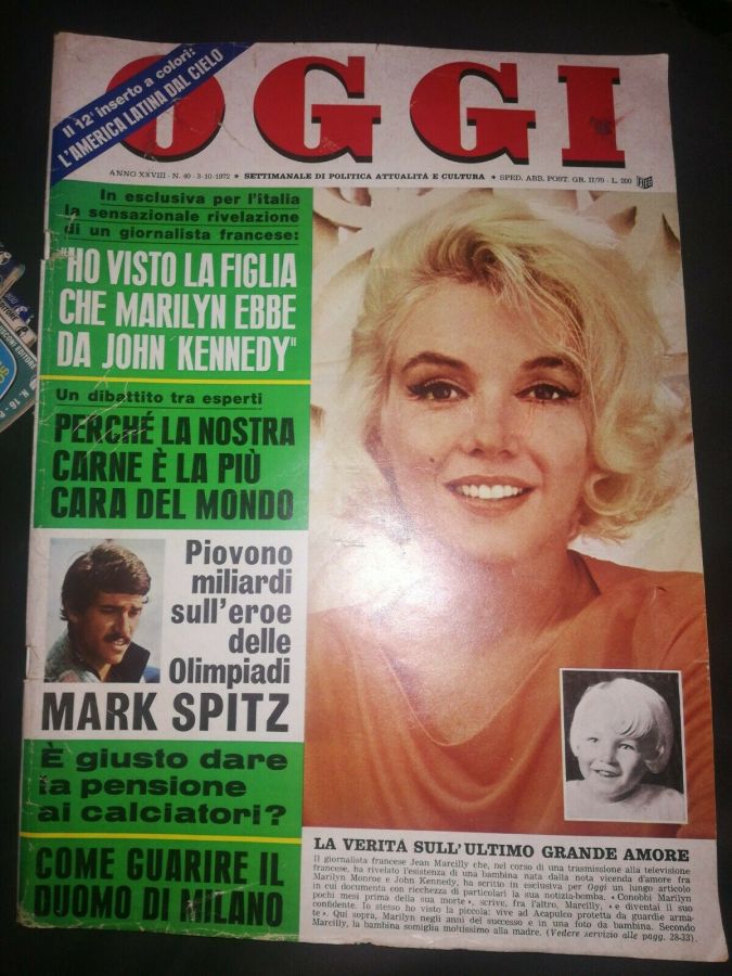 OGGI magazine side cover Issue 40 3 October 1972