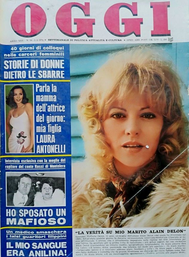 OGGI magazine side cover Issue 14 3 April 1974