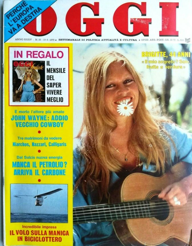 OGGI magazine side cover Issue 26 29 June 1979