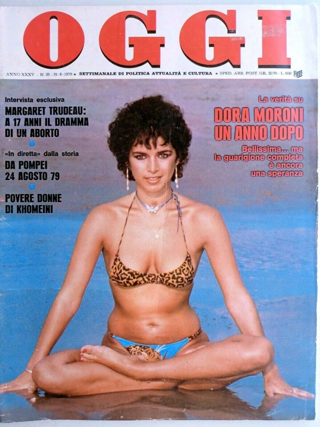 OGGI magazine side cover Issue 35 31 August 1979