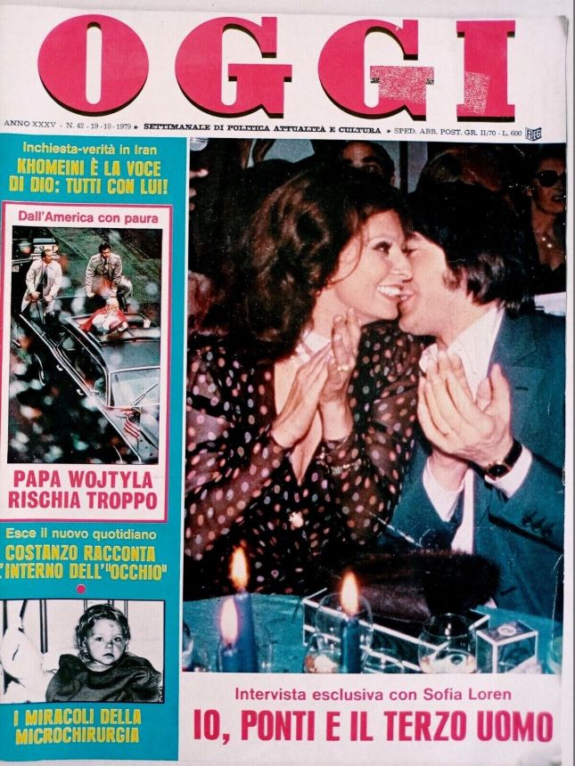 OGGI magazine side cover Issue 42 19 October 1979