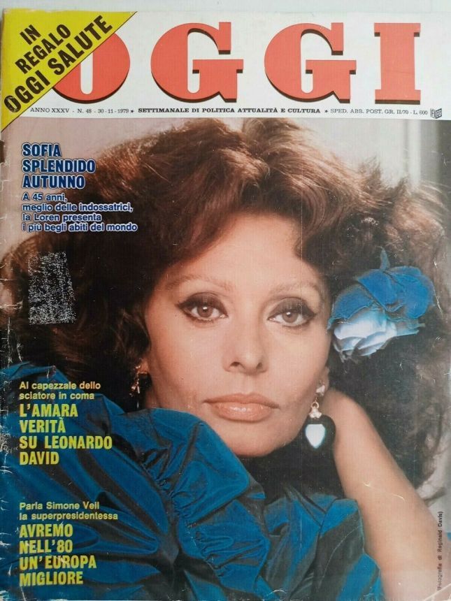 OGGI magazine side cover Issue 48 30 November 1979