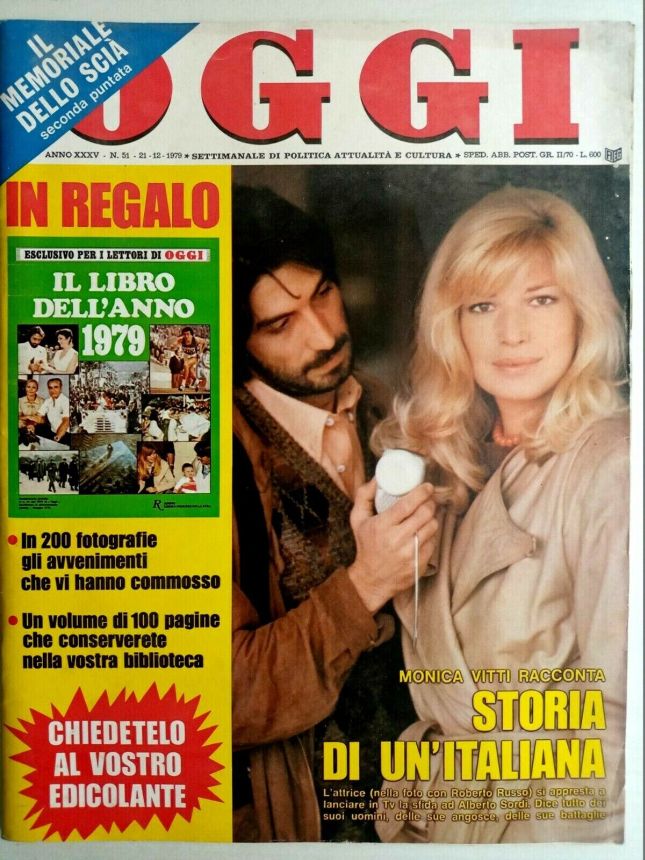 OGGI magazine side cover Issue 51 21 December 1979
