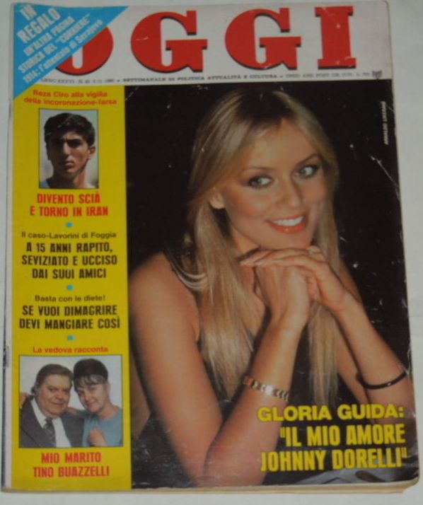 OGGI magazine side cover Issue 45 5 November 1980