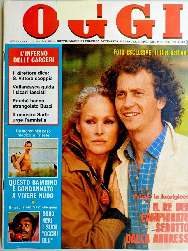 OGGI magazine side cover Issue 17 29 April 1981