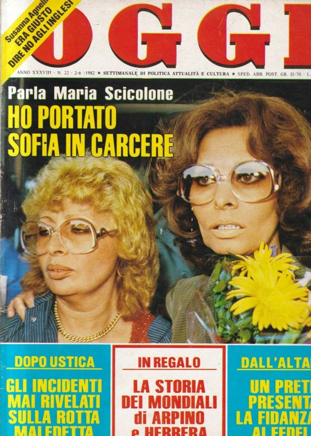 OGGI magazine side cover Issue 22 2 June 1982