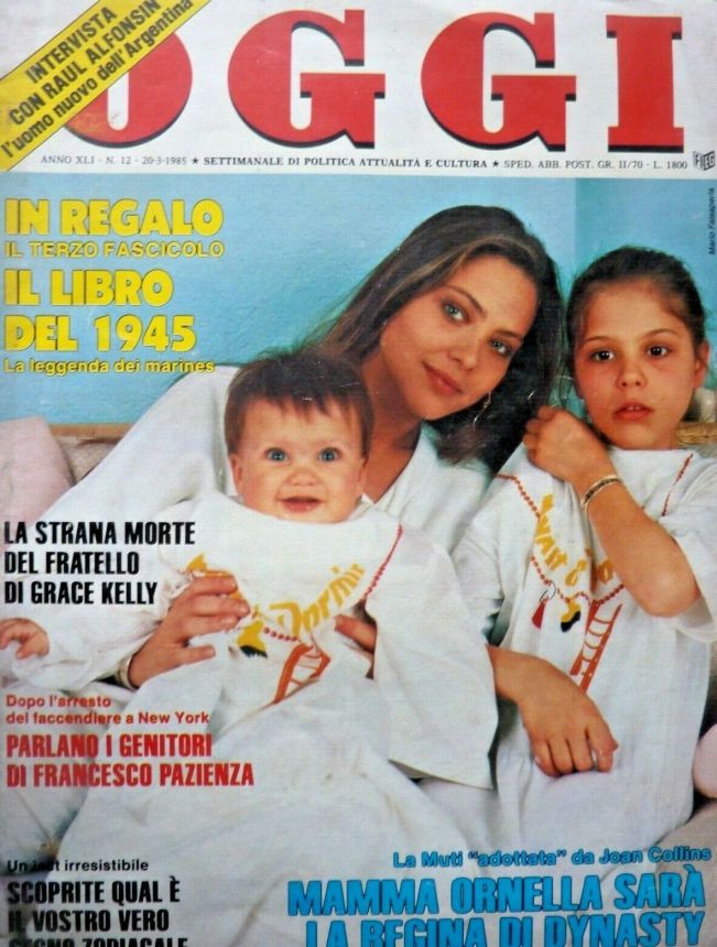 OGGI magazine side cover Issue 12 20 March 1985