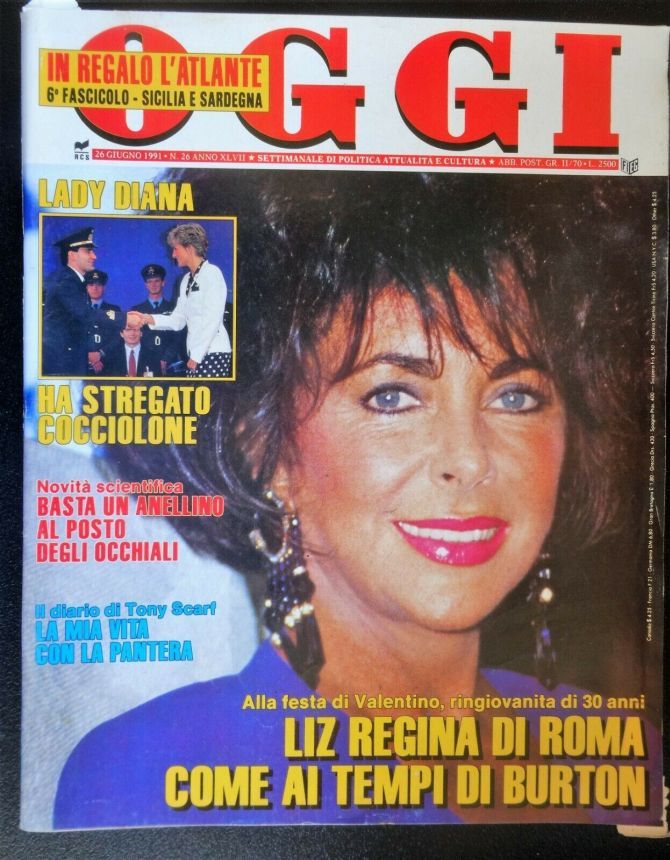 OGGI magazine side cover Issue 26 26 June 1991