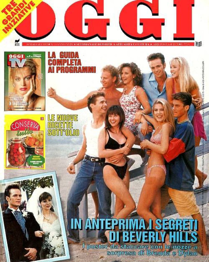 OGGI magazine side cover 10 May 1993
