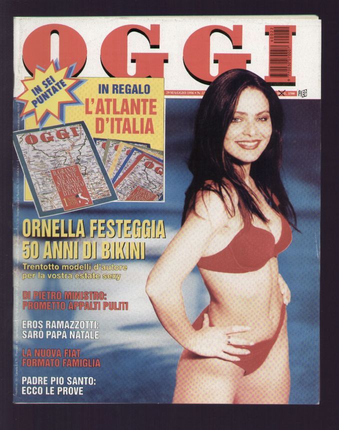 OGGI magazine side cover Issue 22 29 May 1996