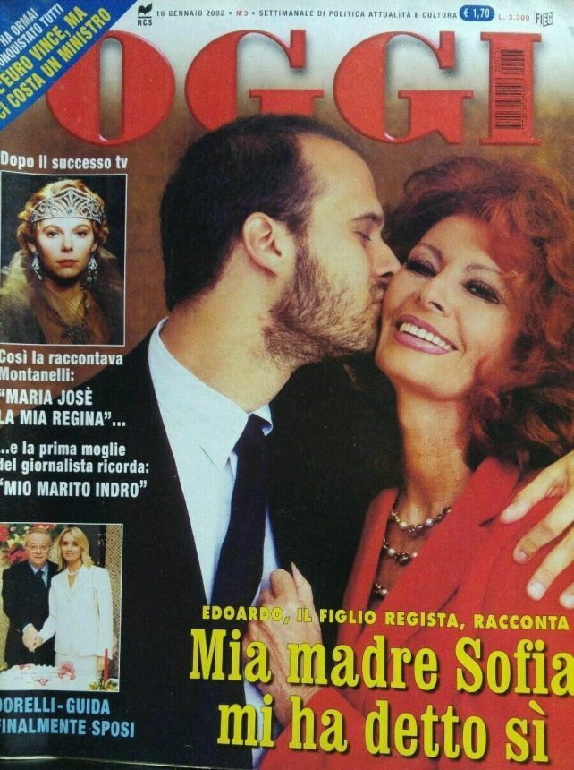 OGGI magazine side cover Issue 3 16 January 2002