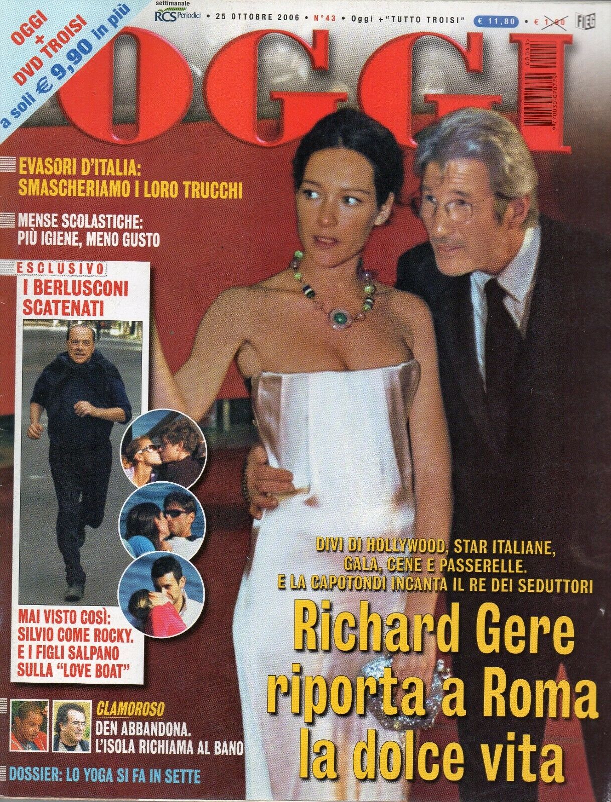 OGGI magazine side cover Issue 43 25 October 2006