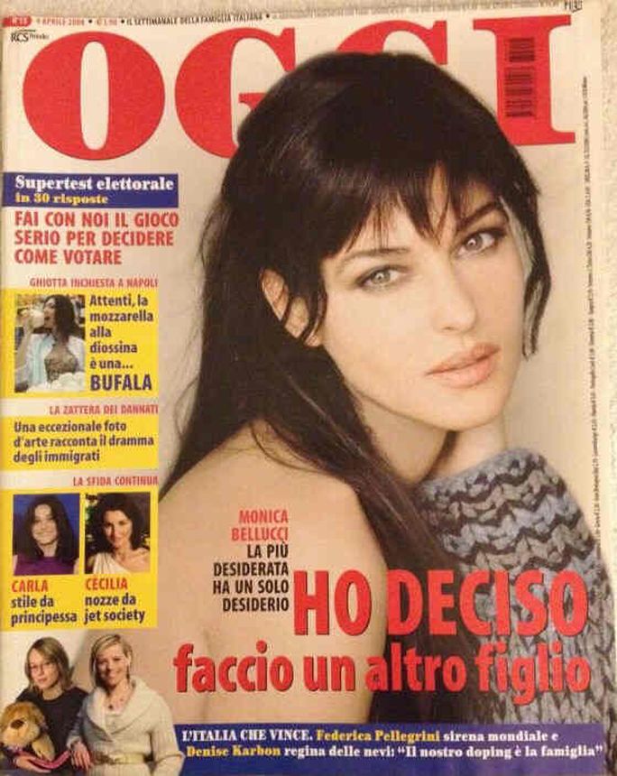 OGGI magazine side cover Issue 15 9 April 2008