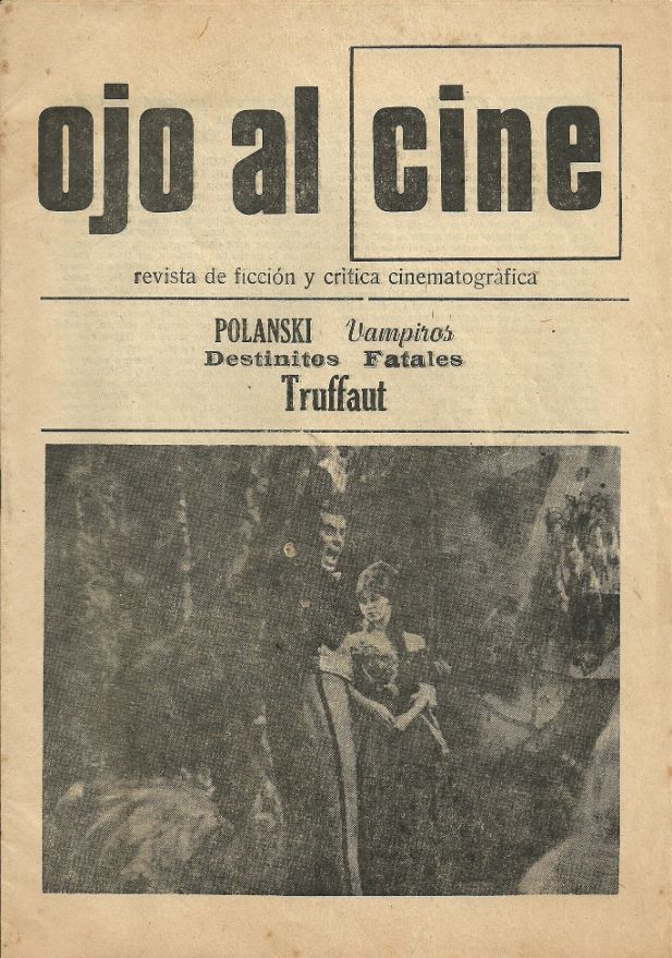 OJO AL CINE magazine side cover Issue 0?   