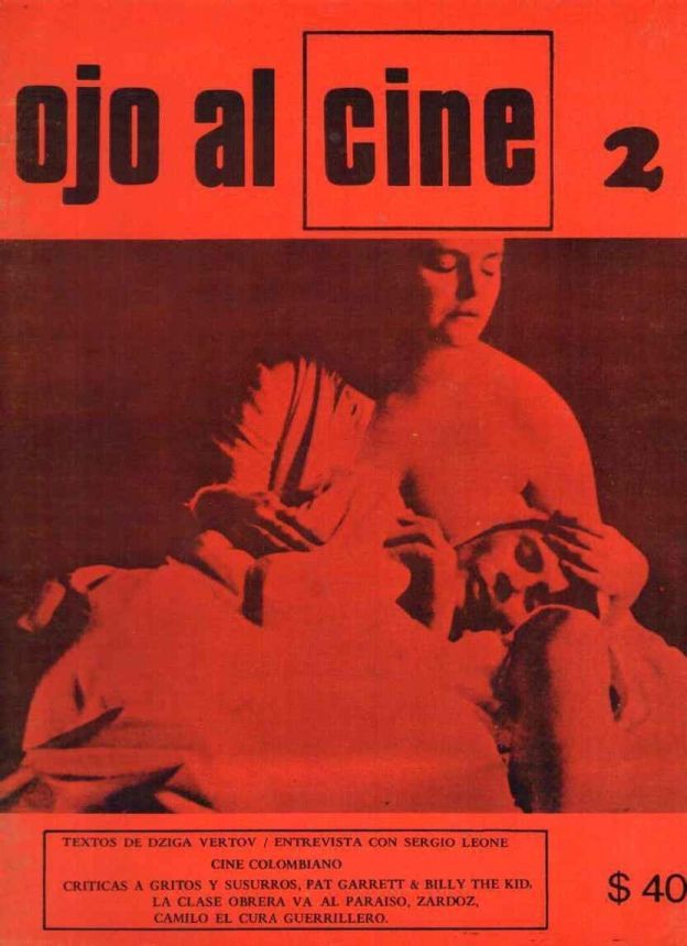 OJO AL CINE magazine side cover Issue 2   1975