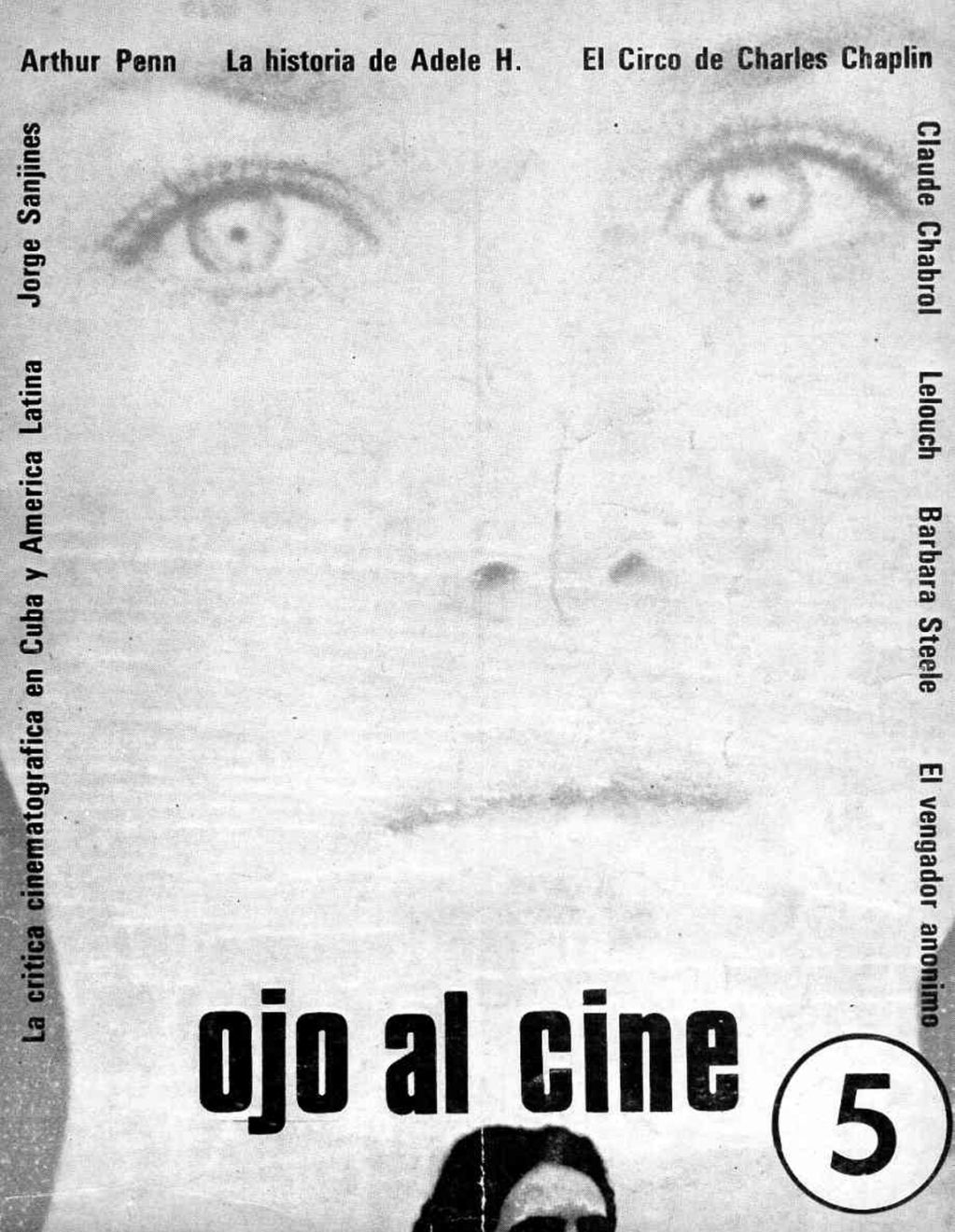 OJO AL CINE magazine side cover Issue 5   1976