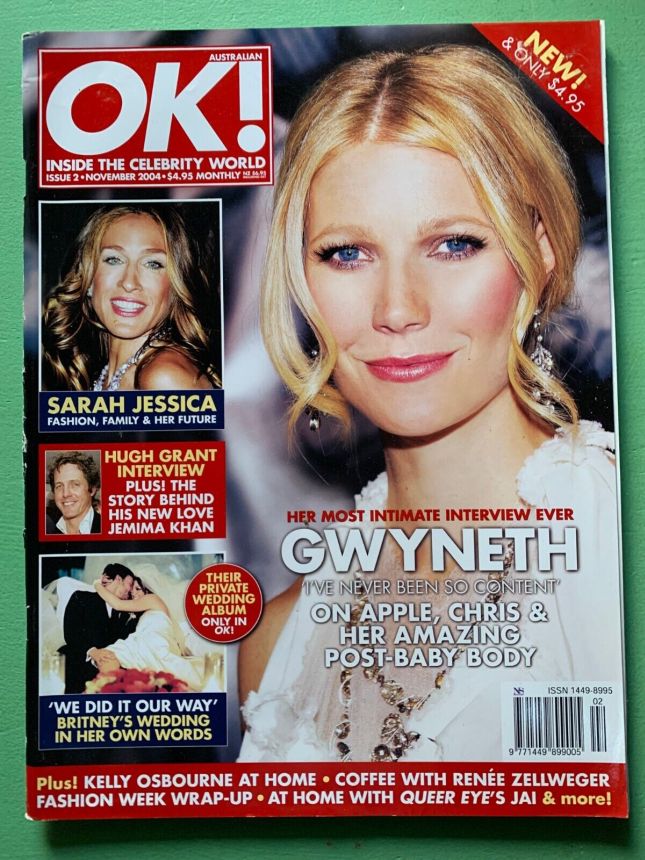 OK (AU) magazine side cover Issue 2  November 2004