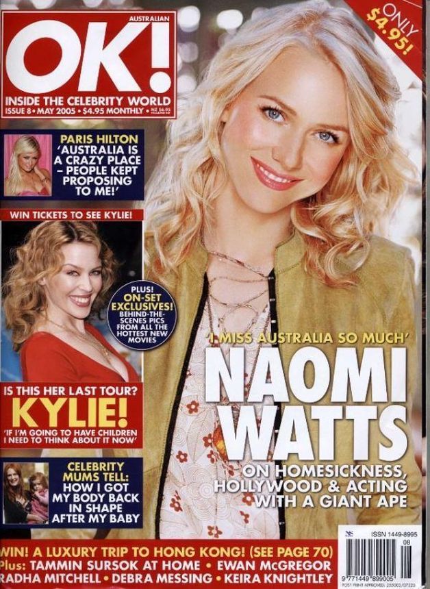 OK (AU) magazine side cover  May 2005