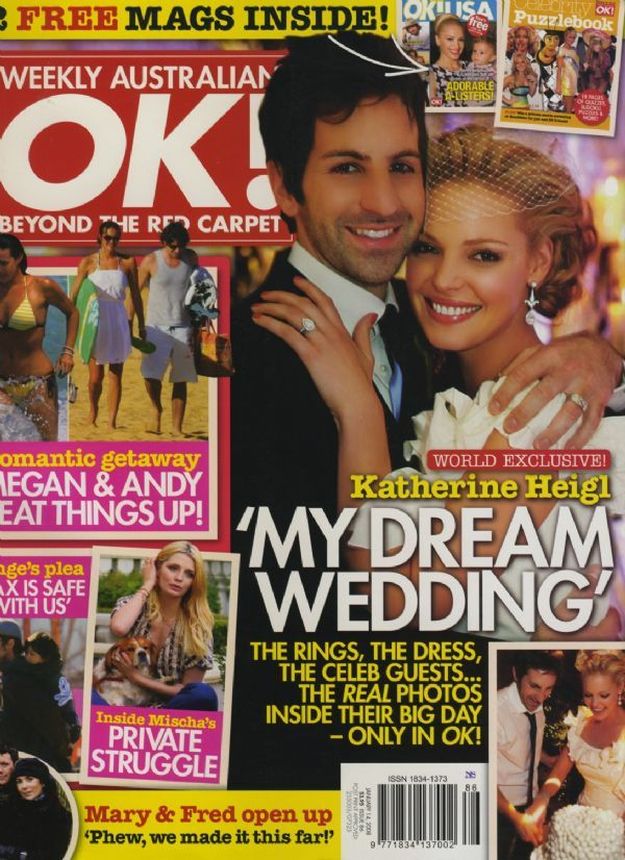 OK (AU) magazine side cover 14 January 2008