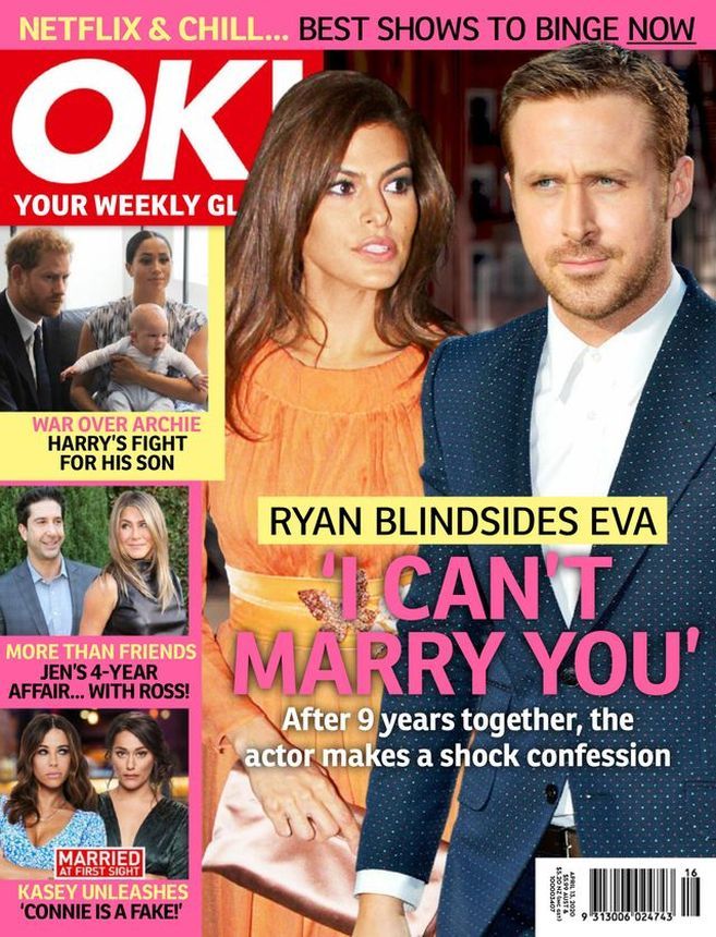 OK (AU) magazine side cover 13 April 2008