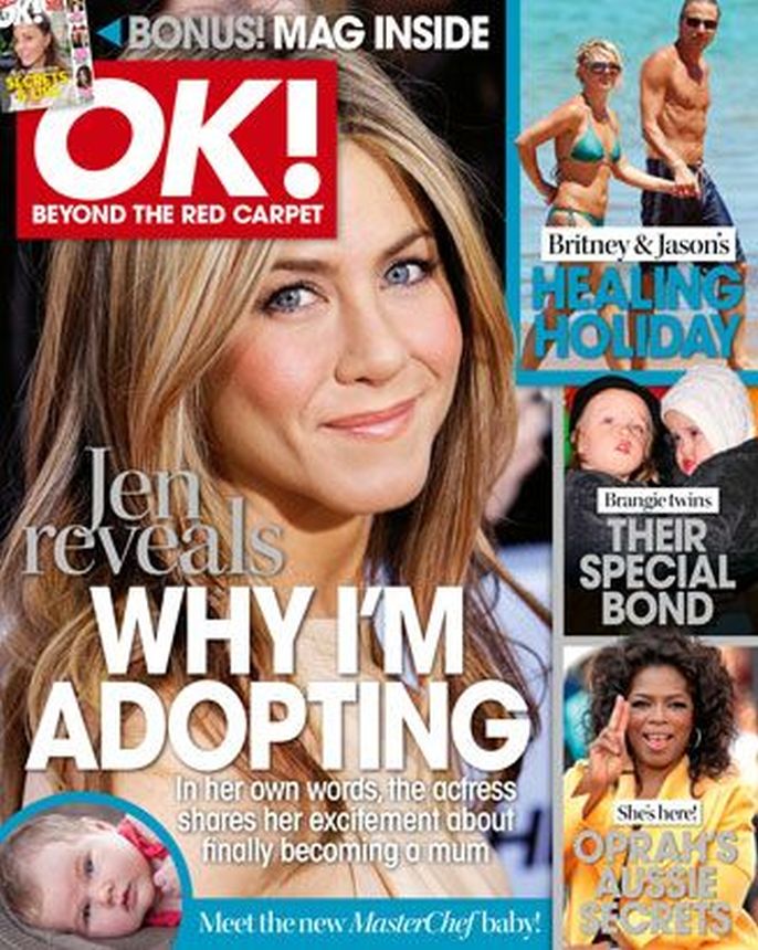 OK (AU) magazine side cover 20 December 2010