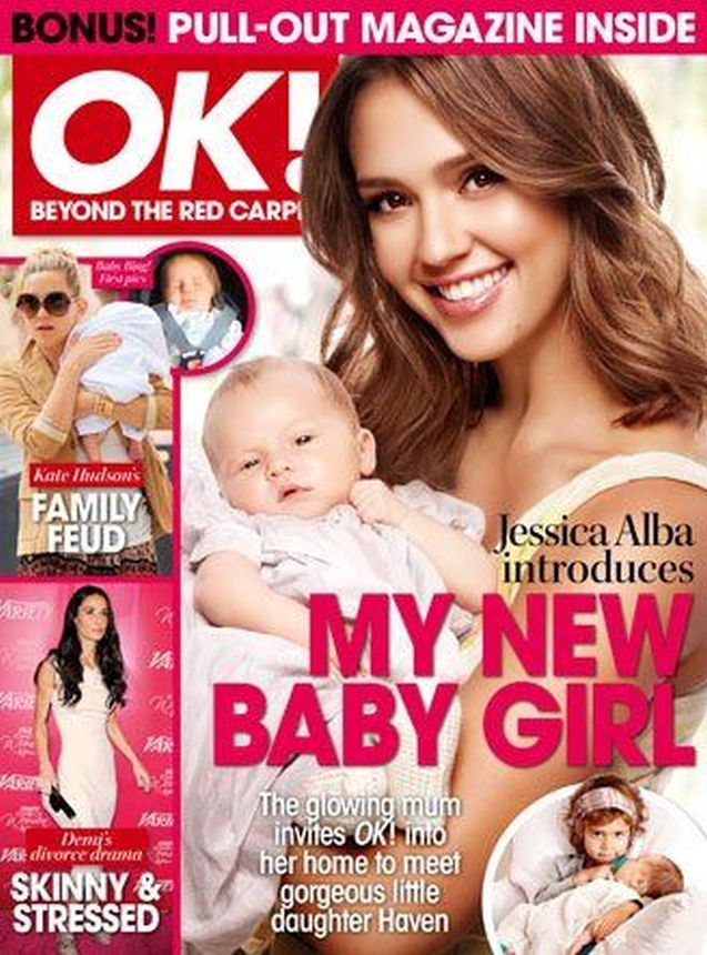 OK (AU) magazine side cover 3 October 2011