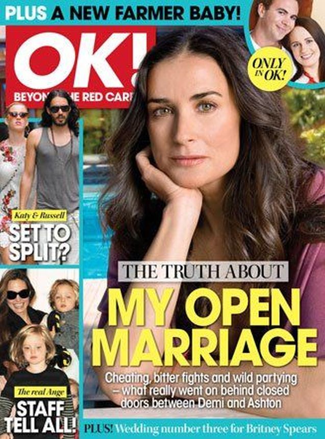 OK (AU) magazine side cover 28 November 2011