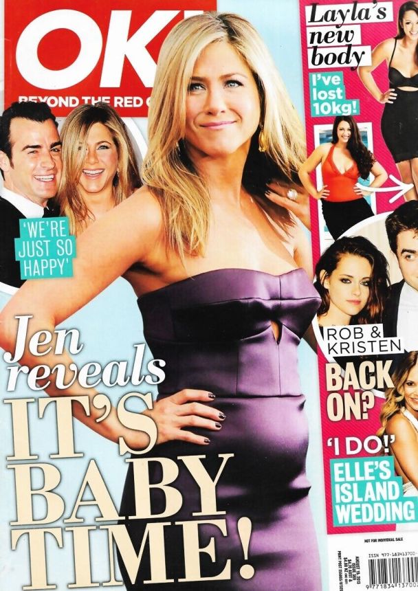 OK (AU) magazine side cover 19 August 2013
